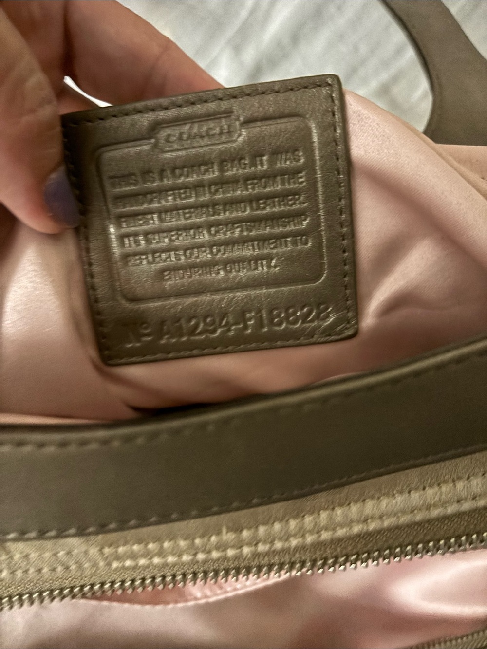 Coach Lexi Signature Shoulder Bag - Picture 11 of 13